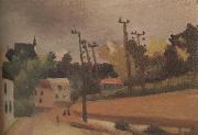 Sketch for View of Malakoff Henri Rousseau